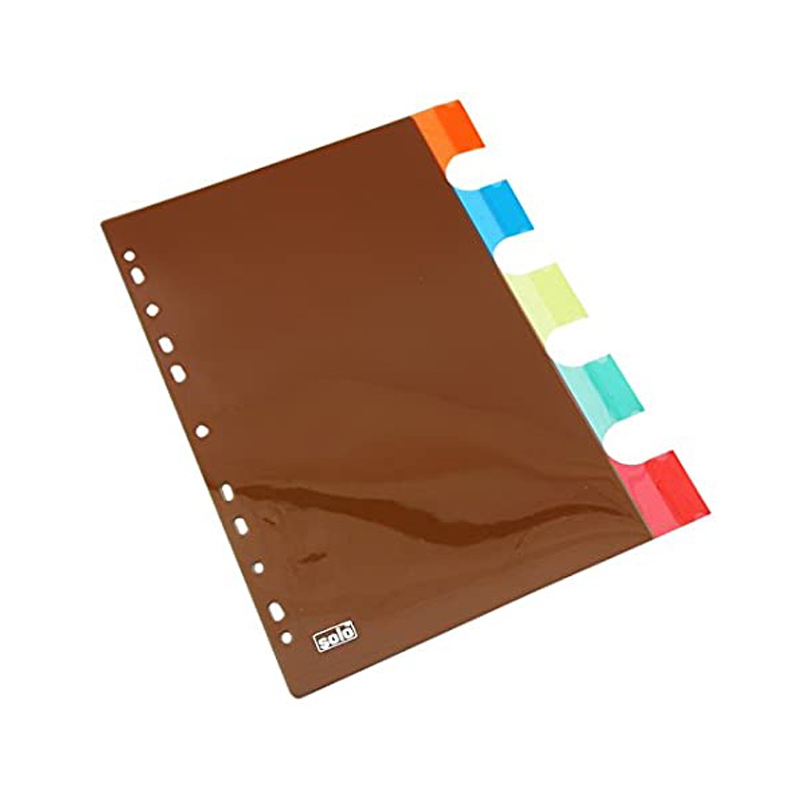 Cardboard Colored Separator/Divider 110 Size A4 (10 Pcs Set